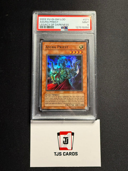 Asura Priest - PSA 9 - Super Rare LOD-071 - YuGiOh