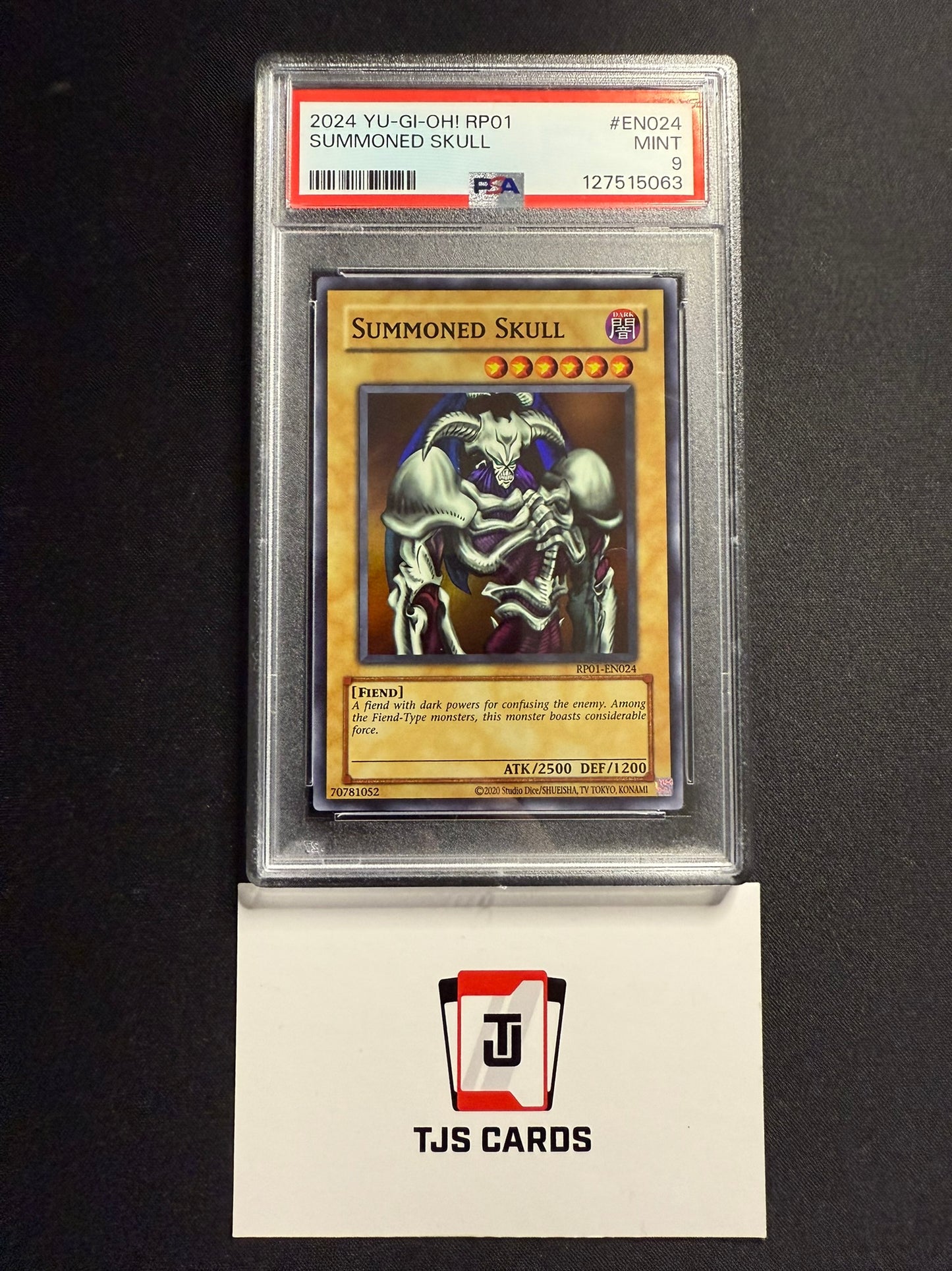 Summoned Skull - PSA 9 - Super Rare RP01-EN024 - YuGiOh