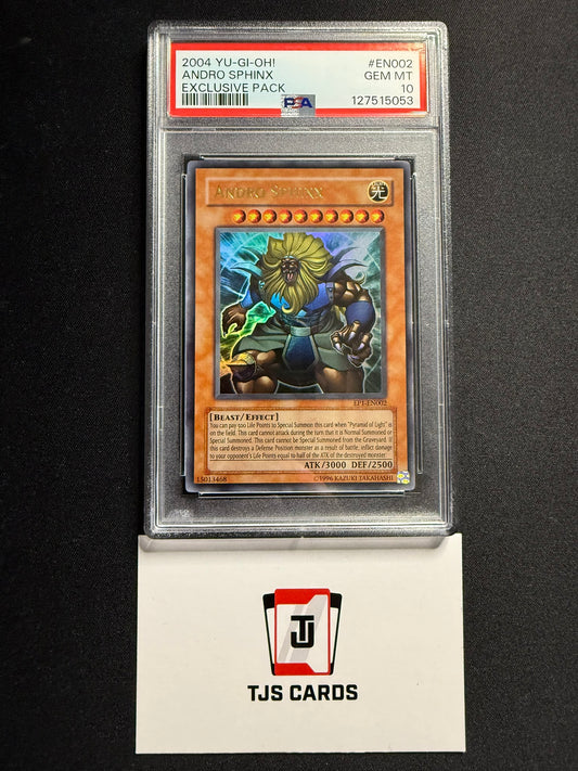 Andro Sphinx - PSA 10 - Ultra Rare EP1-EN002 - YuGiOh