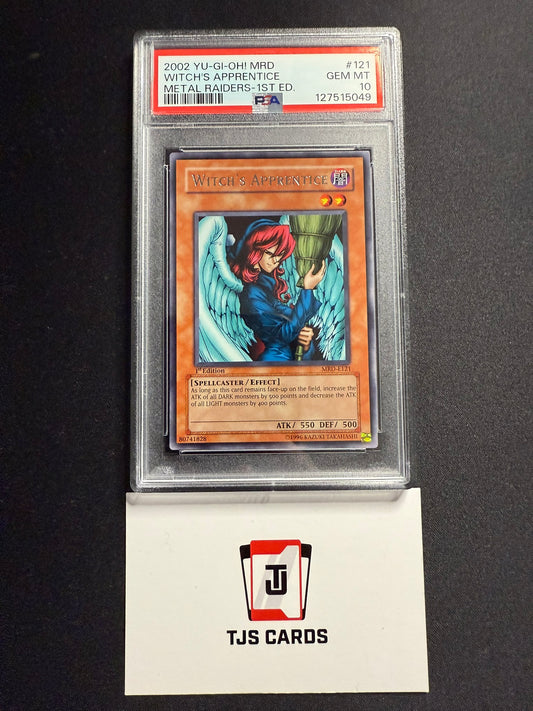 Witch's Apprentice - PSA 10 - Rare 1st Edition MRD-E121 - YuGiOh