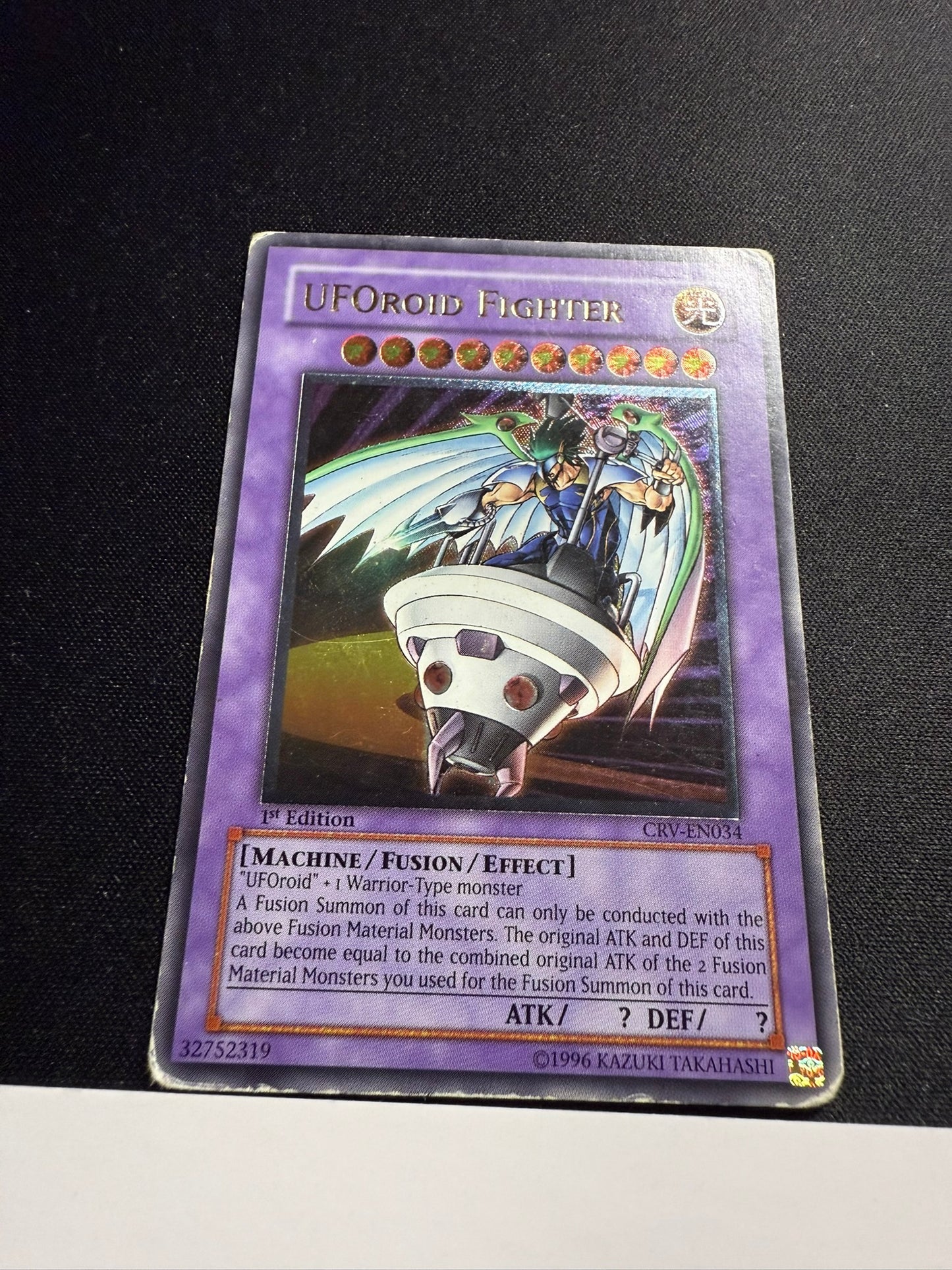 UFOroid Fighter - Ultimate Rare 1st Edition CRV-EN034 - HP - YuGiOh