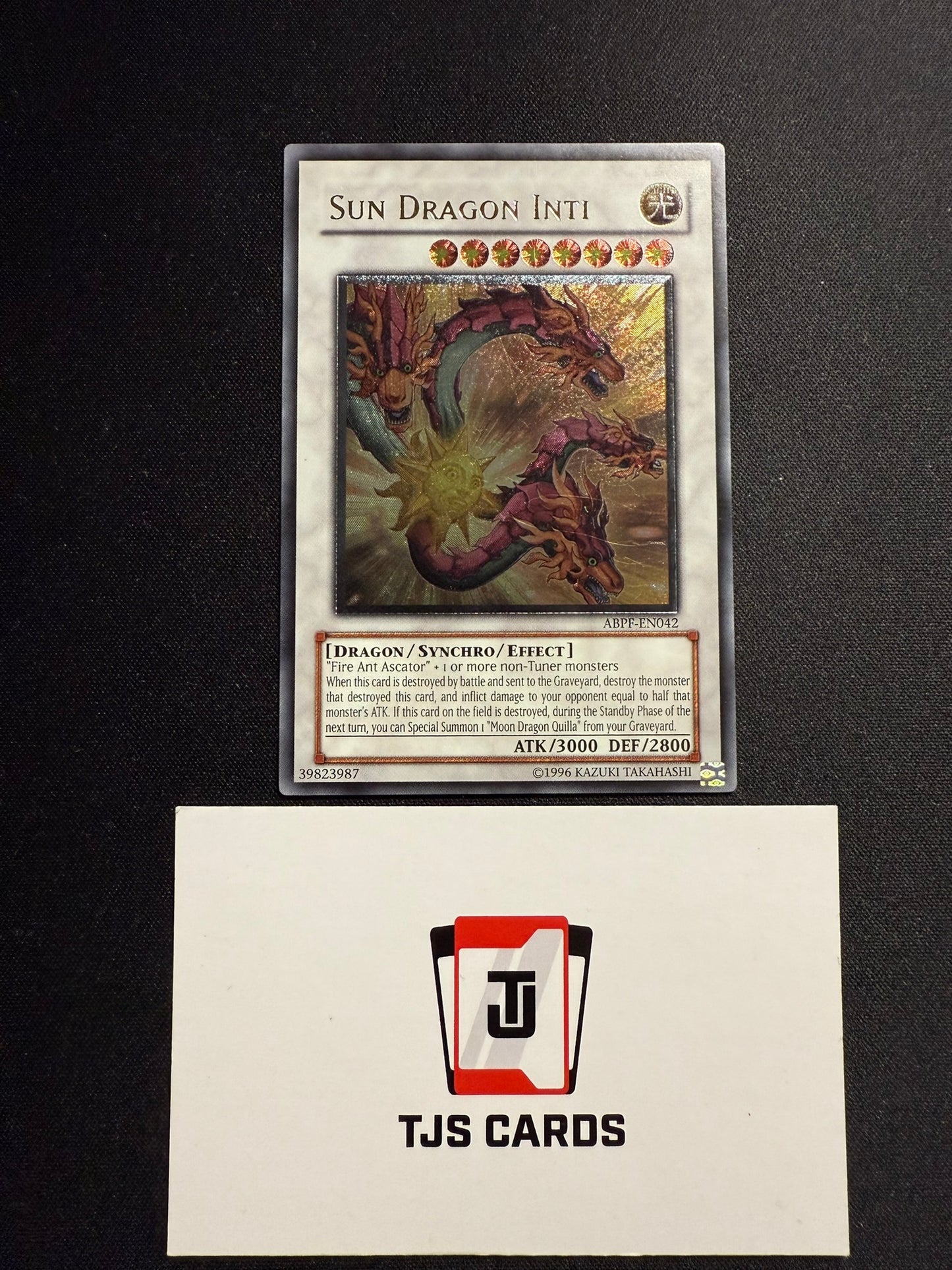 Sun Dragon Inti - Ultimate Rare ABPF-EN042 - YuGiOh