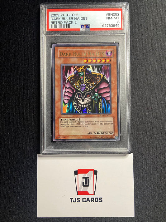 Dark Ruler Ha Des - PSA 8 - Ultra Rare RP02-EN052 - YuGiOh