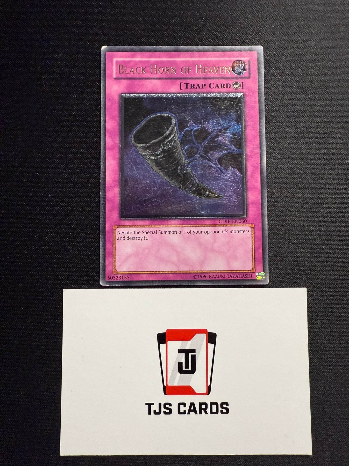 Black Horn Of Heaven - Ultimate Rare CDIP-EN060 - MP - YuGiOh