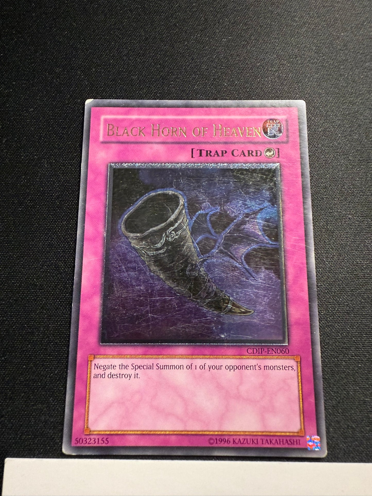 Black Horn Of Heaven - Ultimate Rare CDIP-EN060 - MP - YuGiOh