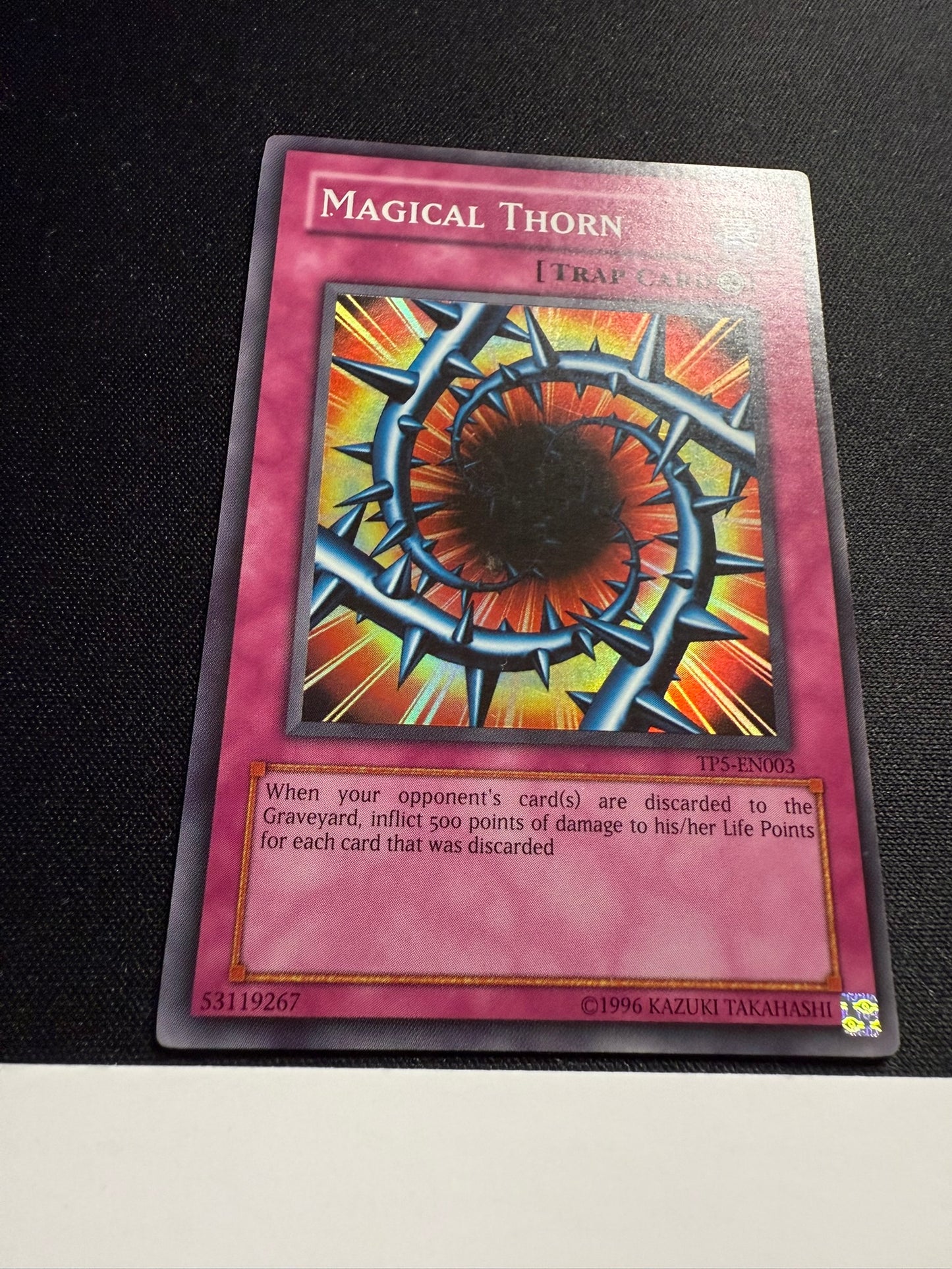 Magical Thorn - Super Rare TP5-EN003 - LP - YuGiOh