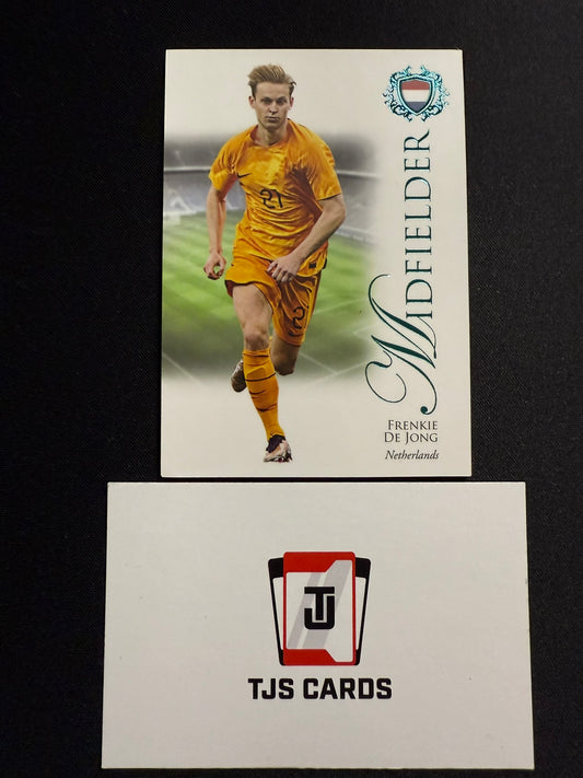 Frenkie De Jong - Turquoise /40 - Futera Unique 2023