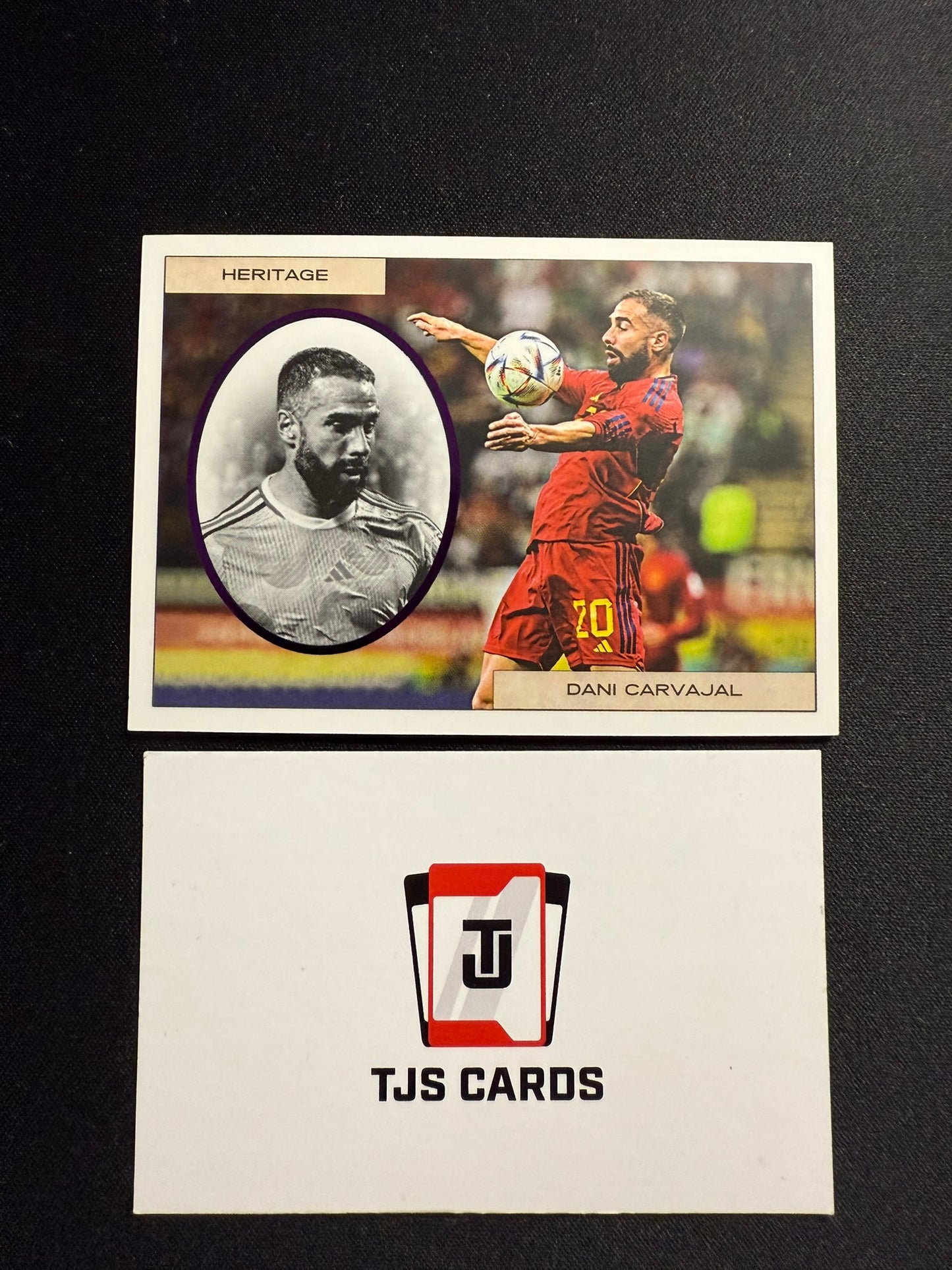 Dani Carvajal - Amethyst Heritage /29 - Futera Unique 2023