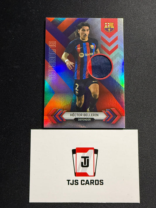 Hector Bellerin - Match-Worn Patch #2 - TOPPS Barcelona Team Set 2023/24