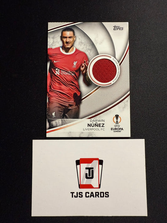 Darwin Nunez - Player-Worn Patch - TOPPS UCC 2023/24