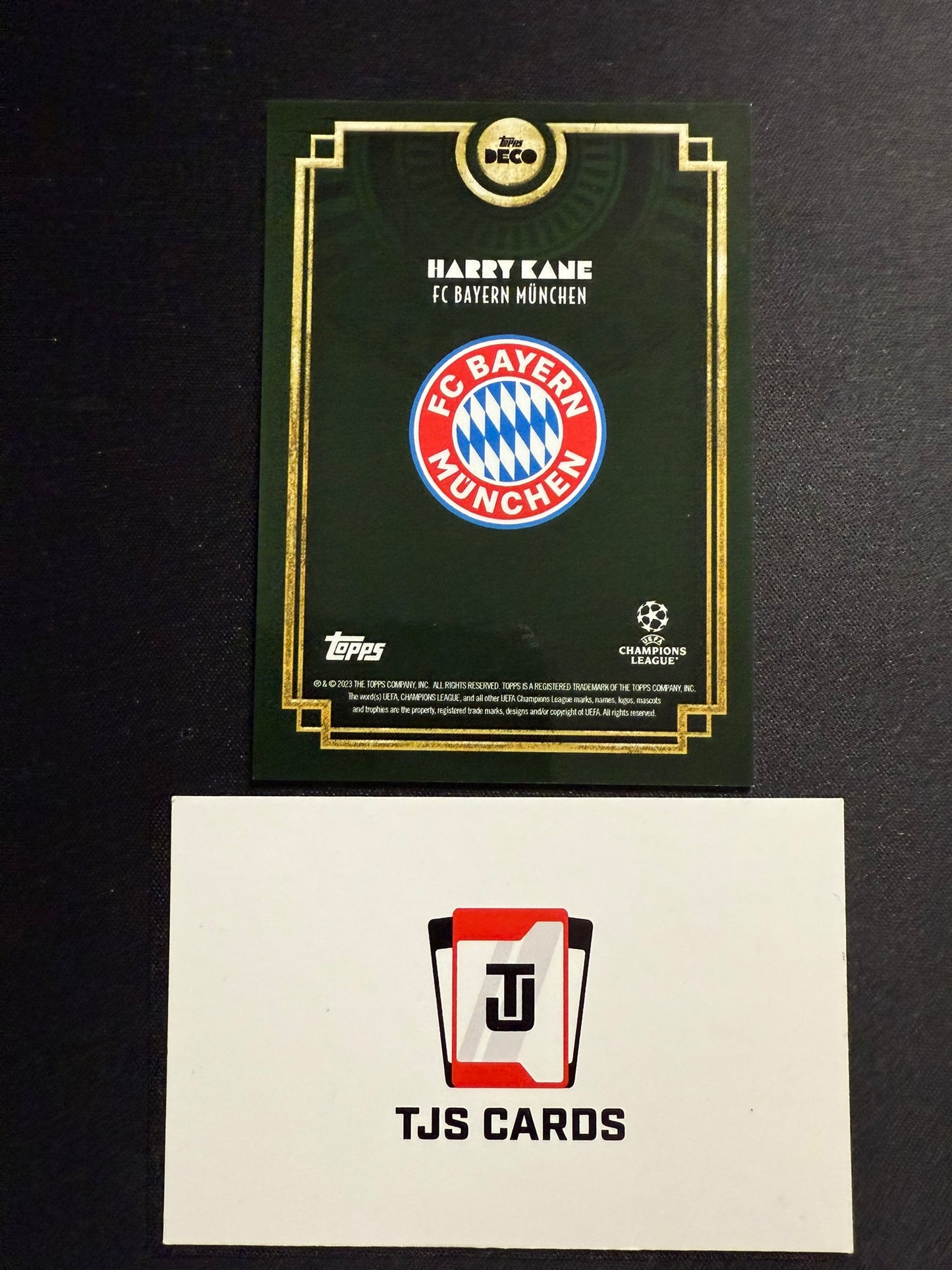 Harry Kane - Green 99/99 - TOPPS Deco UCC 2023/24