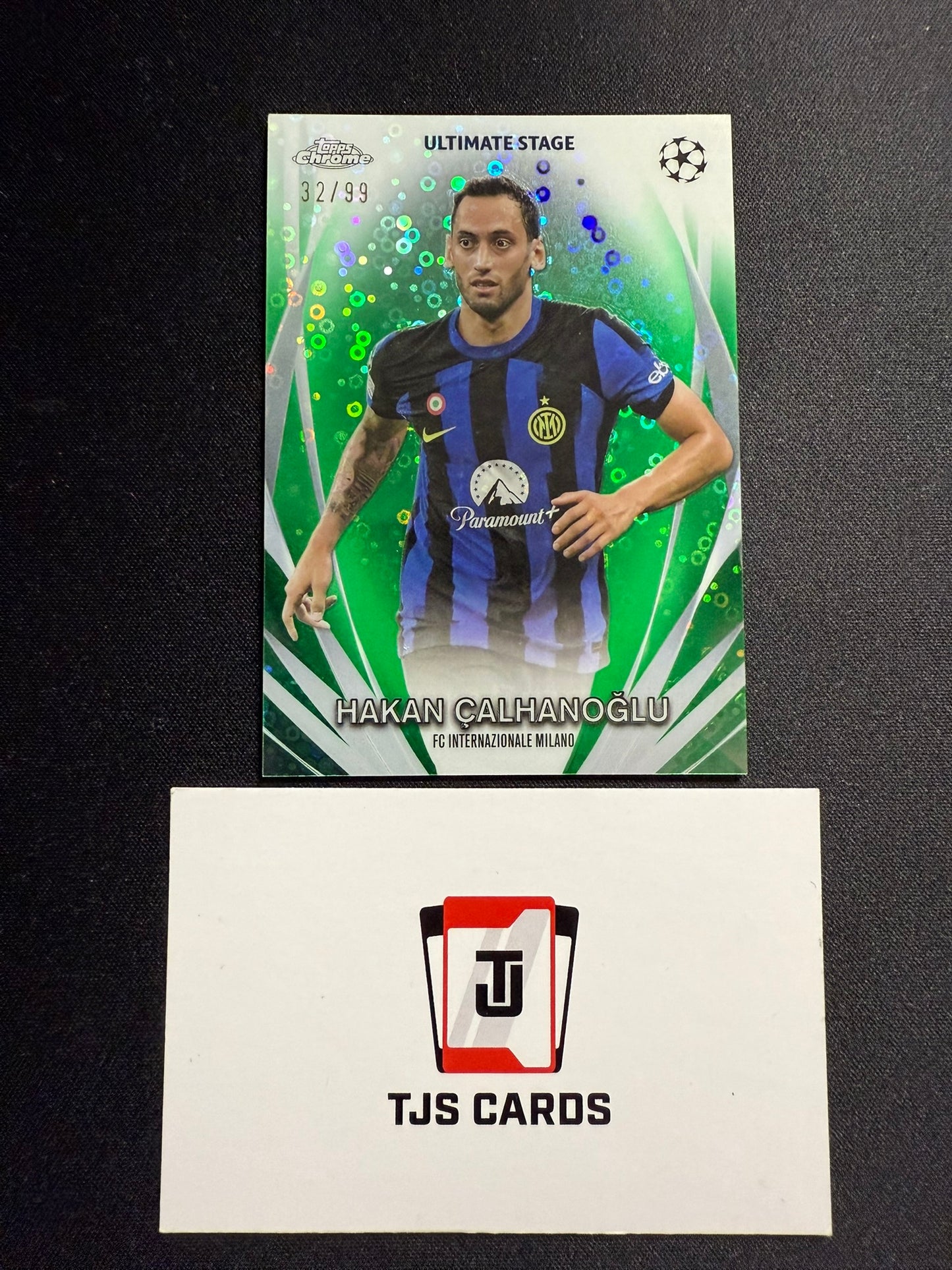 Hakan Calhanoglu - Ultimate Stage Green /99 - TOPPS UCC 2023/24
