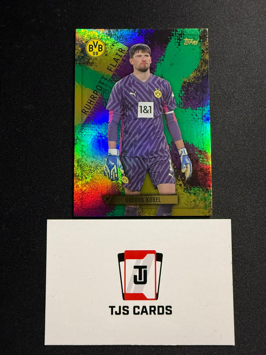 Gregor Kobel - Green /99 - TOPPS BvB Vernissage 2023/24