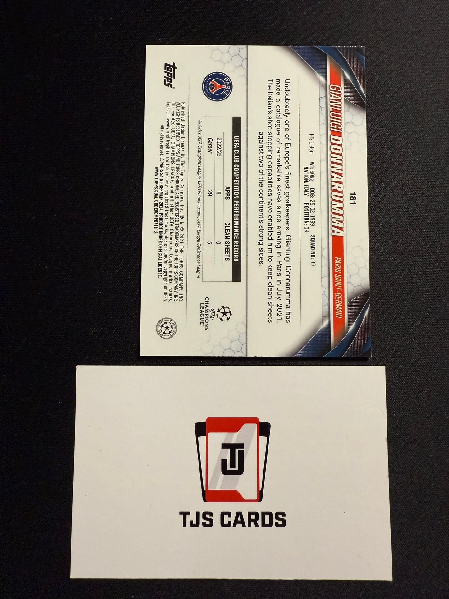 Gianluigi Donnarumma - Green Wave /399 - TOPPS Chrome UCC 2023/24