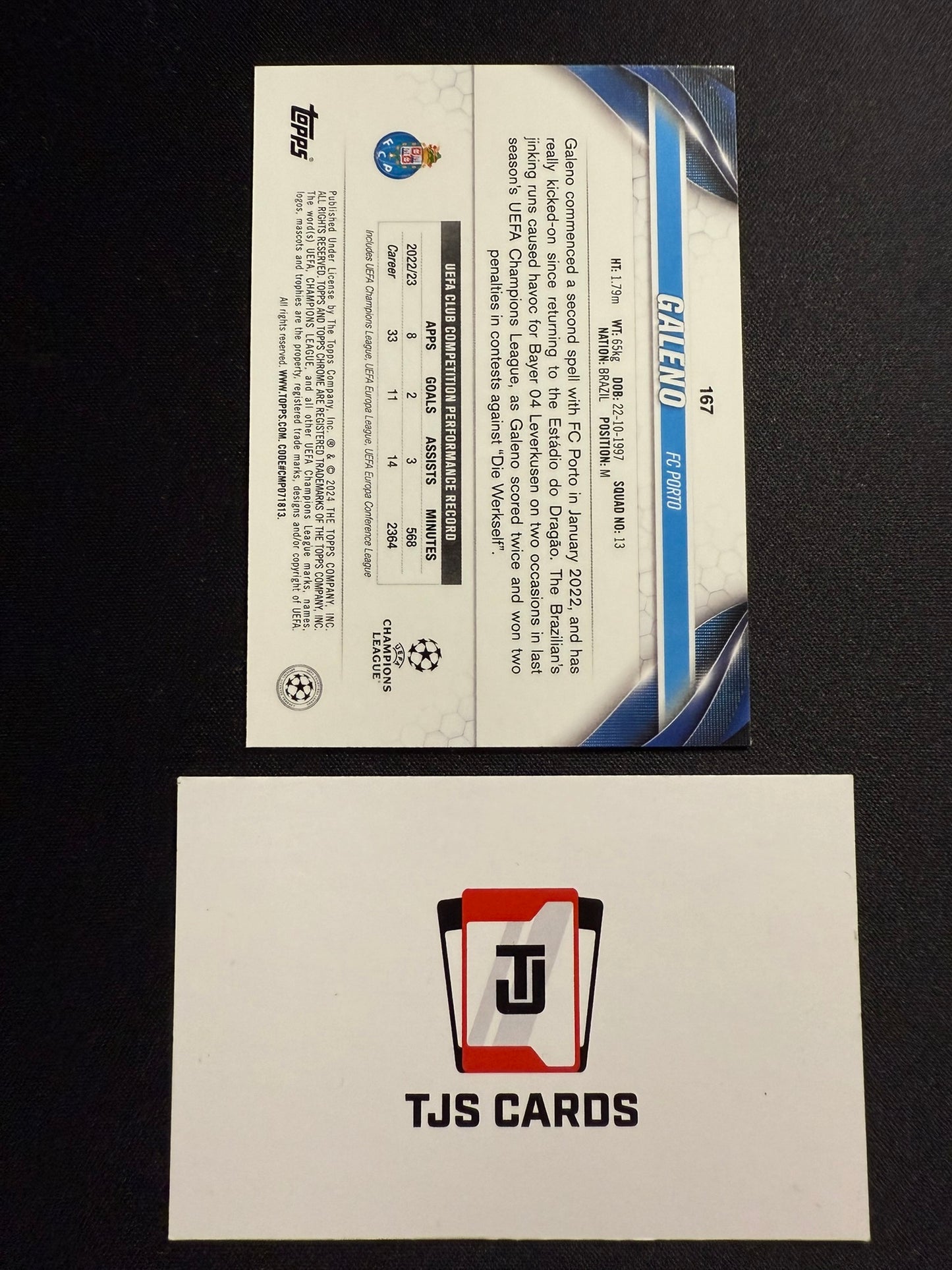 Galeno - Pink Geometric /99 - TOPPS Chrome UCC 2023/24