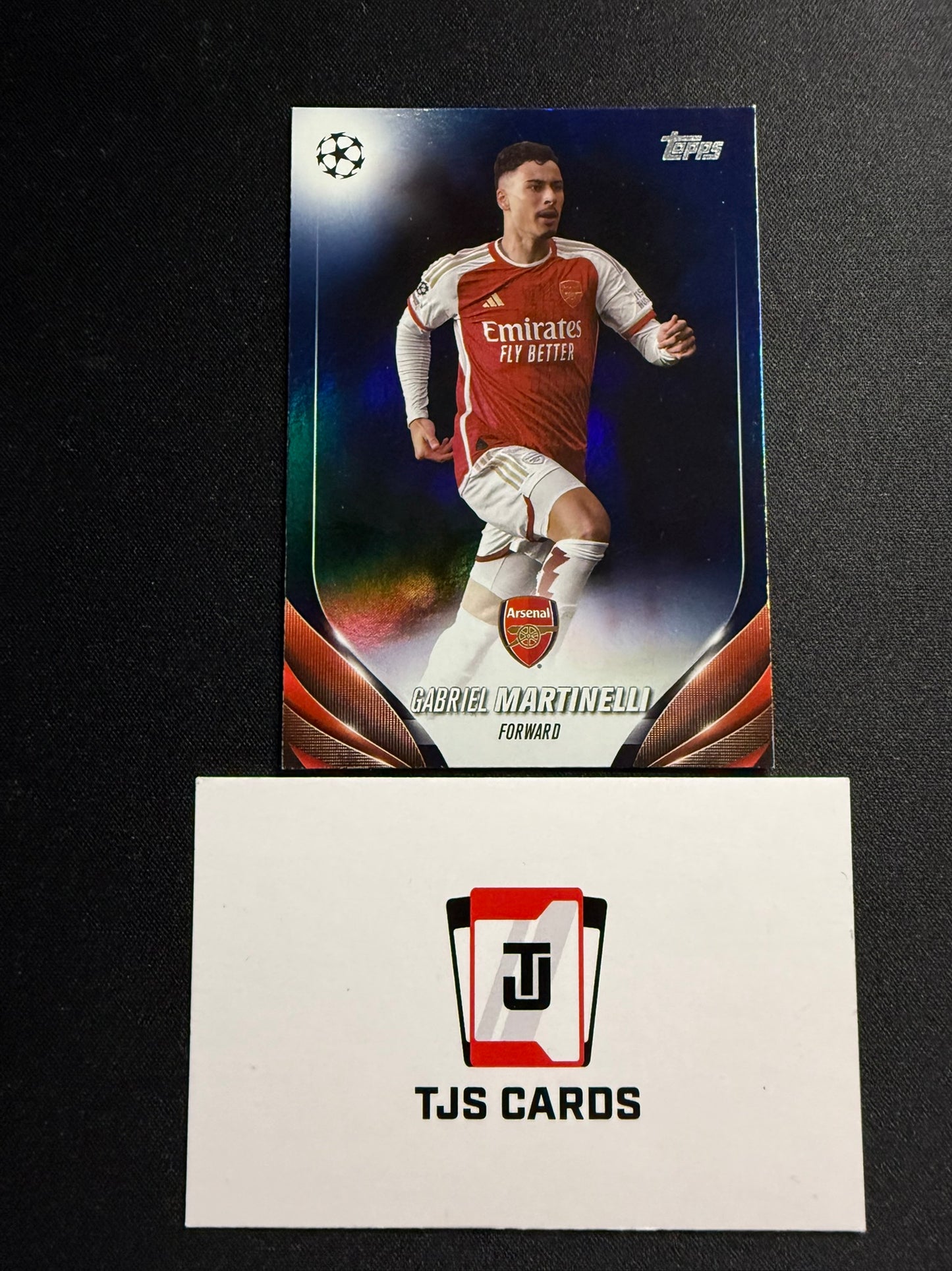 Gabriel Martinelli - Navy Blue /250 - TOPPS UCC 2023/24