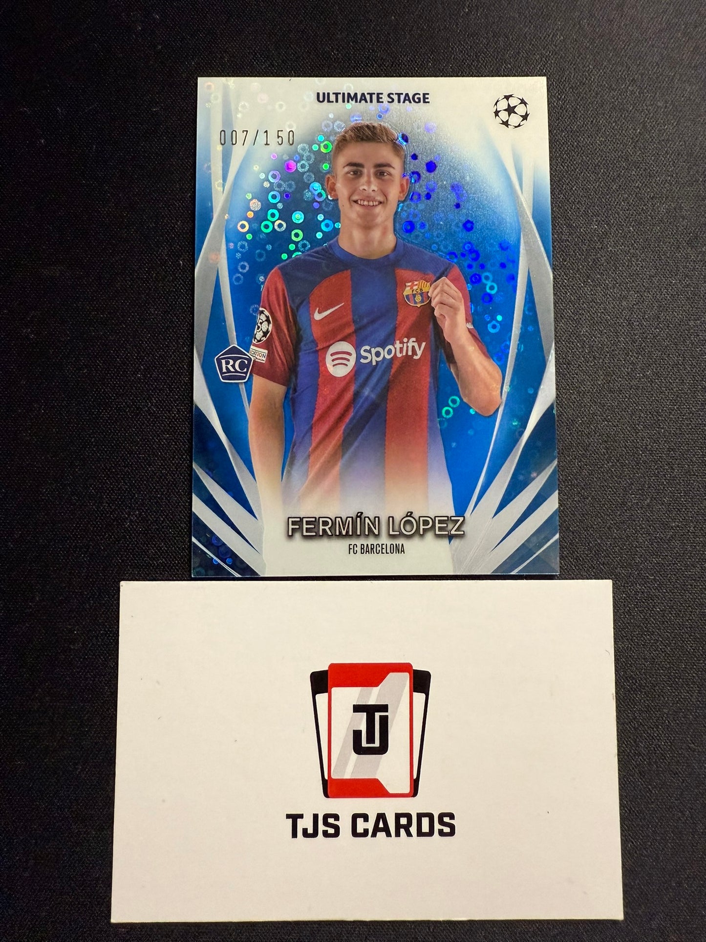 Fermin Lopez - Rookie Blue Ultimate Stage /150 - TOPPS UCC 2023/24