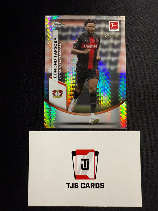 Edmond Tapsoba - Pulsar /225 - TOPPS Bundesliga Chrome 2023/24