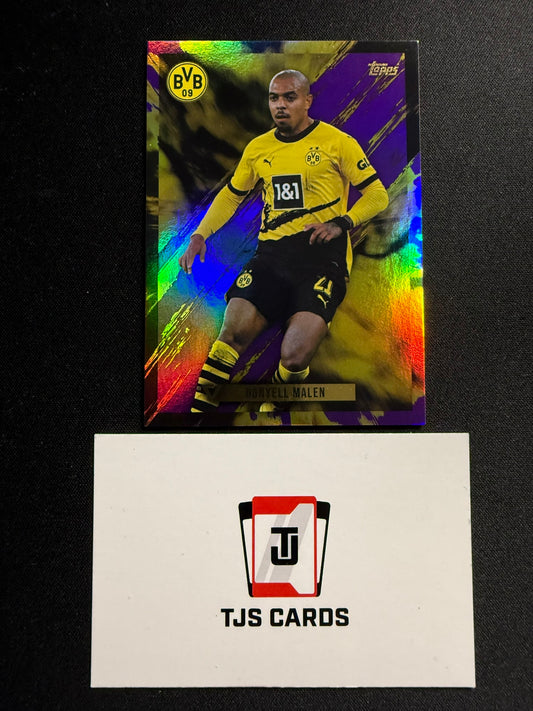 Donyell Malen - Purple /150 - TOPPS BvB Vernissage 2023/24