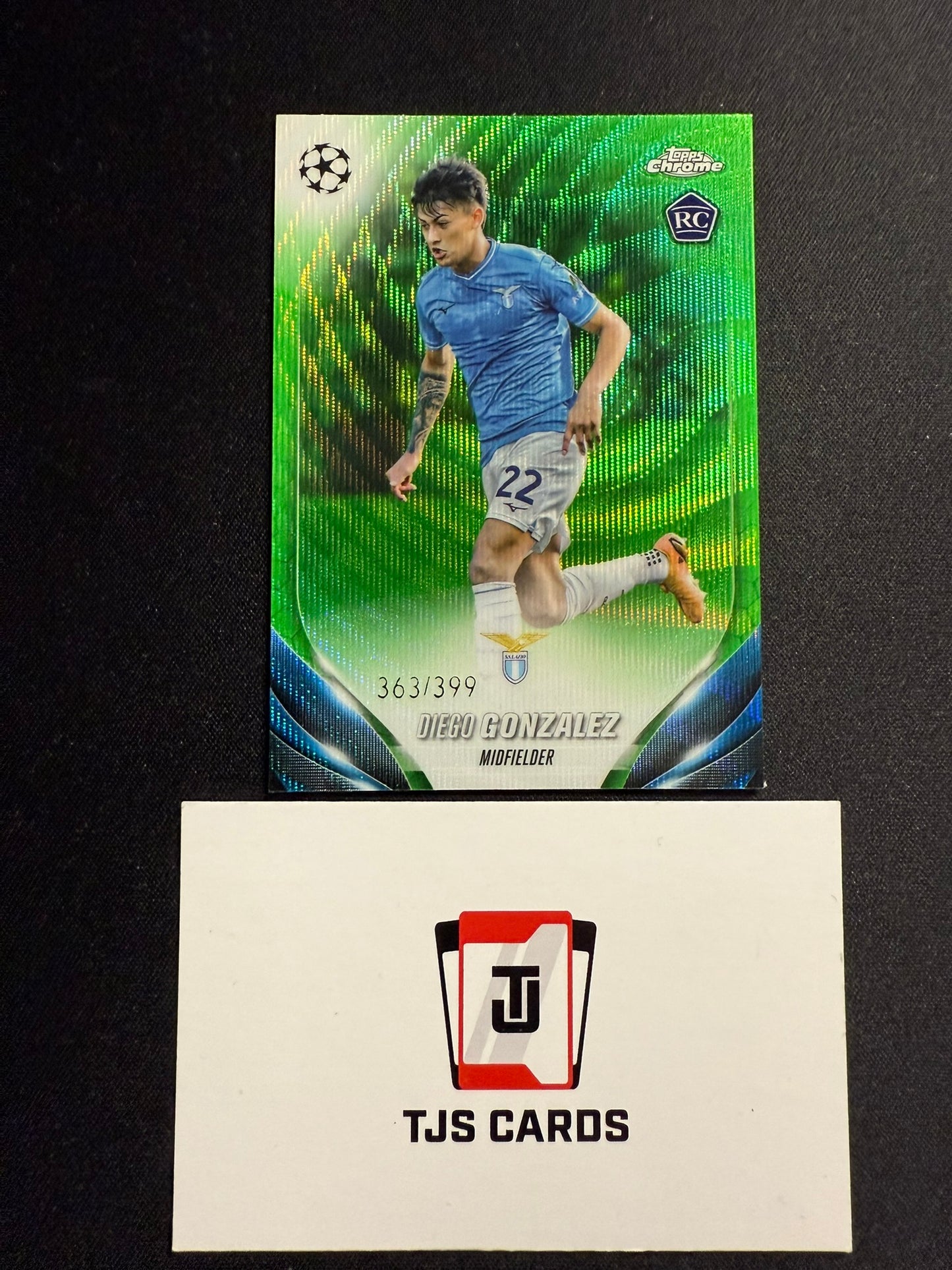 Diego Gonzalez - Rookie Green Wave /399 - TOPPS UCC Chrome 2023/24