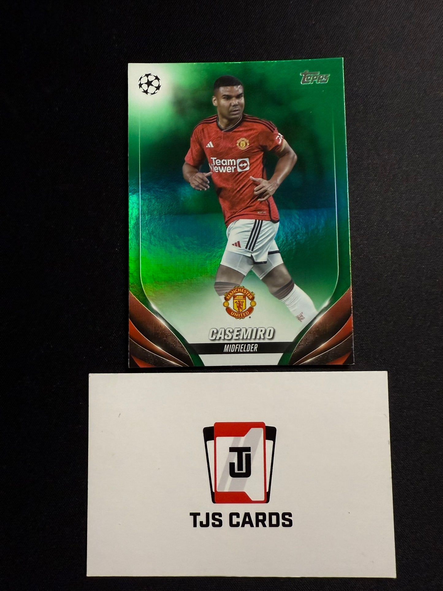 Casemiro - Green /99 - TOPPS UCC 2023/24