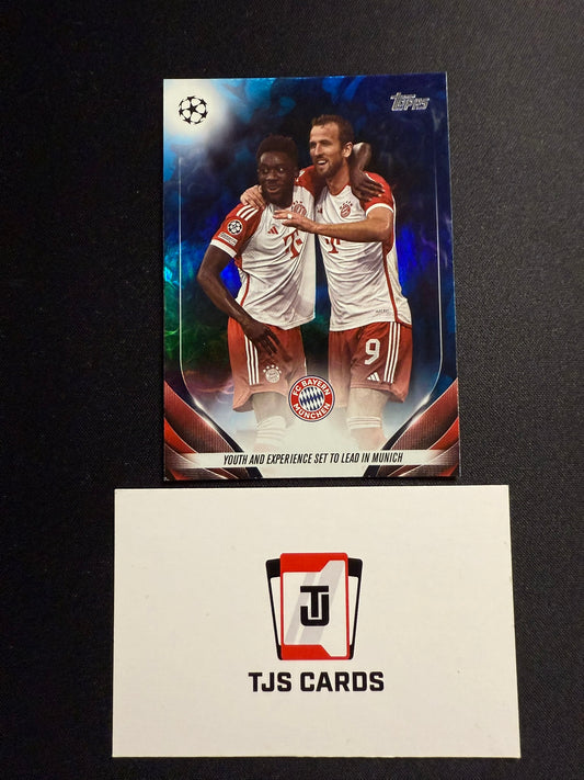 Bavarian Bromance - Blue Inferno /125 - TOPPS UCC 2023/24