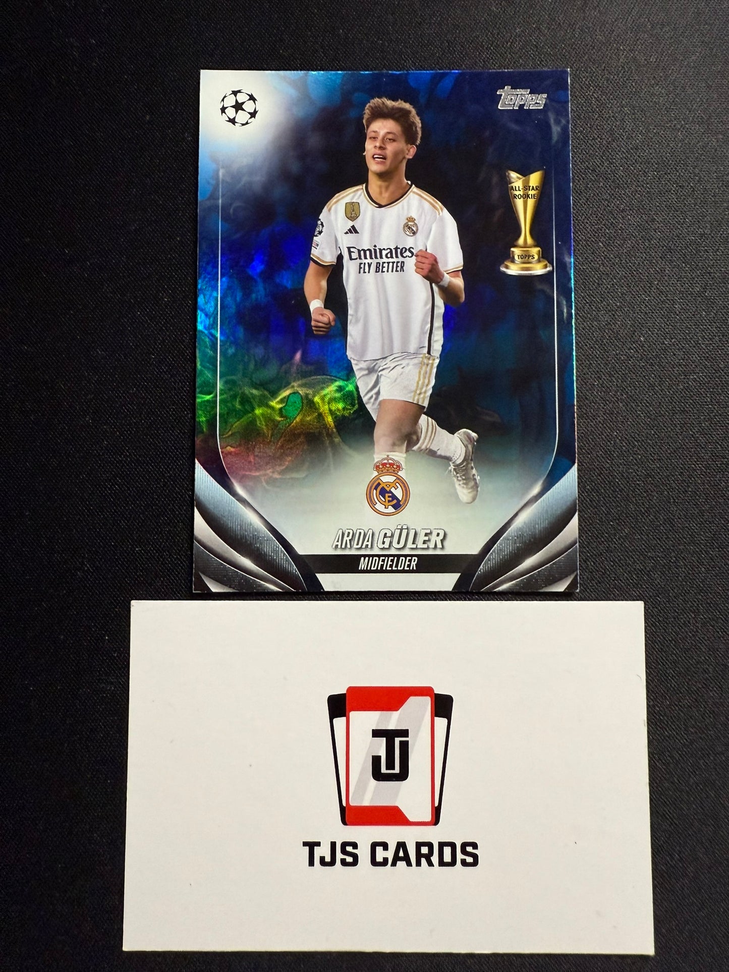 Arda Guler - Blue Inferno /125 - TOPPS UCC 2023/24