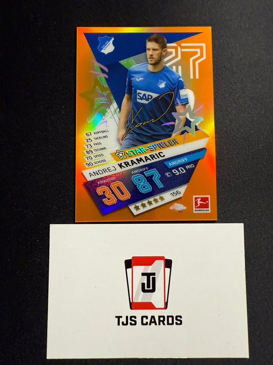 Andrej Kramaric - Orange /25 - TOPPS Match Attax Chrome Bundesliga 2020/21
