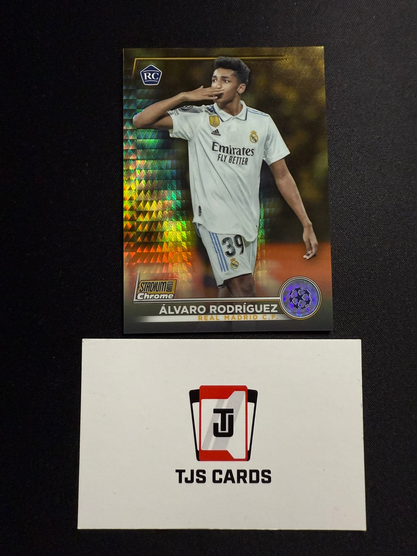 Alvaro Rodriguez - Rookie Gold Prism /50 - TOPPS Stadium Club Chrome 2022/23