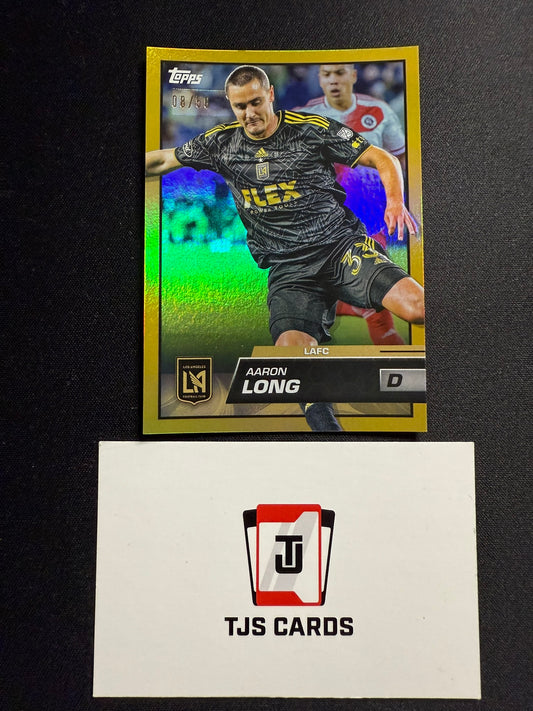 Aaron Long - Gold /50 - TOPPS MLS 2023