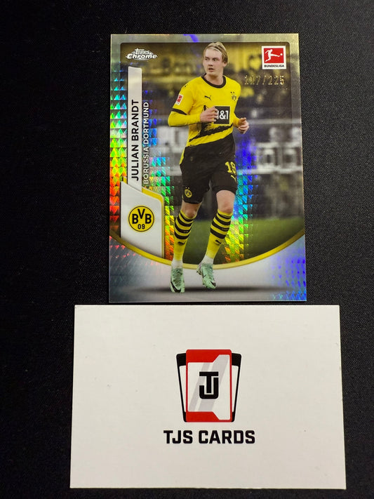 Julian Brandt - Pulsar /225 - TOPPS Bundesliga Chrome 2023/24