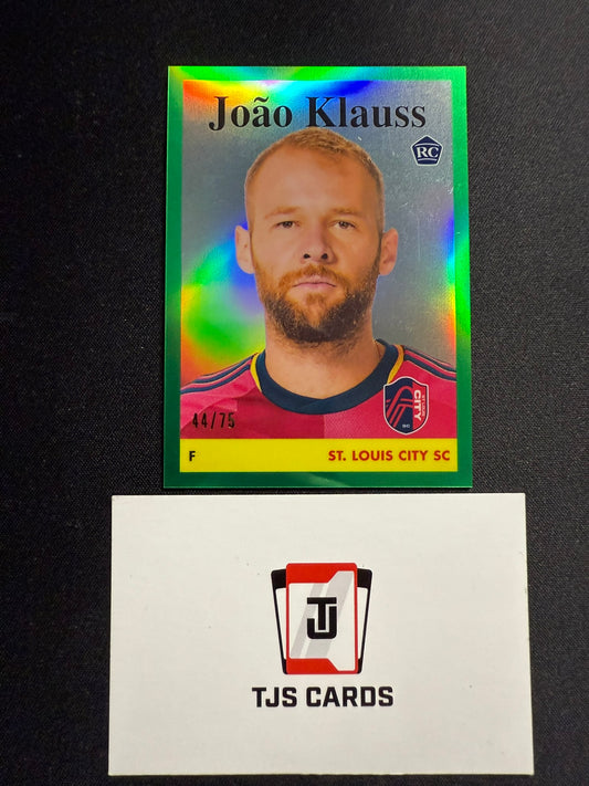 Joao Klauss - Rookie Green 1958 /75 - TOPPS MLS Chrome 2023