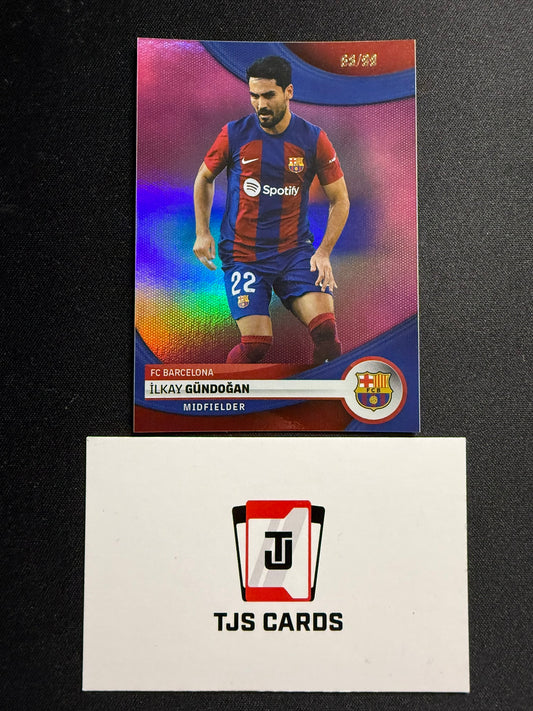 Ilkay Gundogan - Pink /99 - TOPPS Barcelona Team Set 2023/24