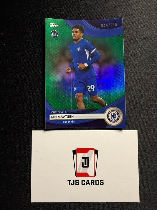 Ian Maatsen - Rookie Green /150 - TOPPS Chelsea Team Set 2023/24