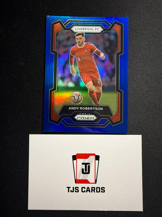 Andy Robertson - Blue /299 - Panini Prizm Premier League 2023/24