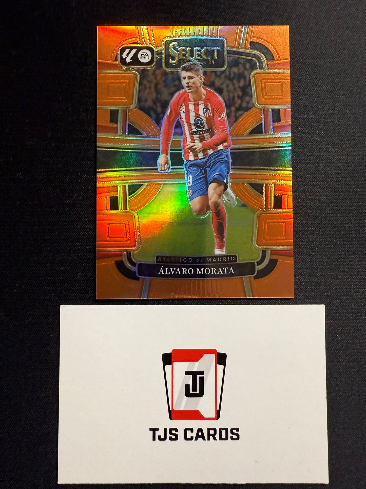 Alvaro Morata - Orange /49 - Panini Select La Liga 2023/24