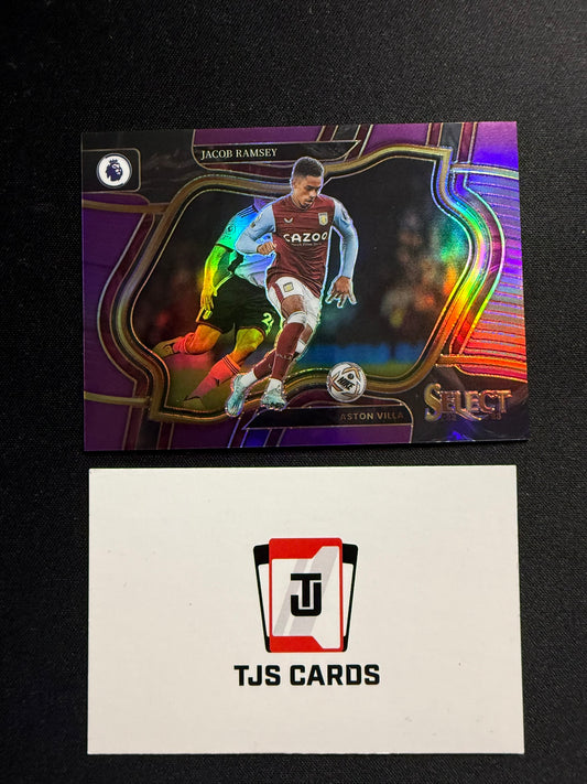 Jacob Ramsey - Purple Field Level /135 - Panini Select Premier League 2022/23
