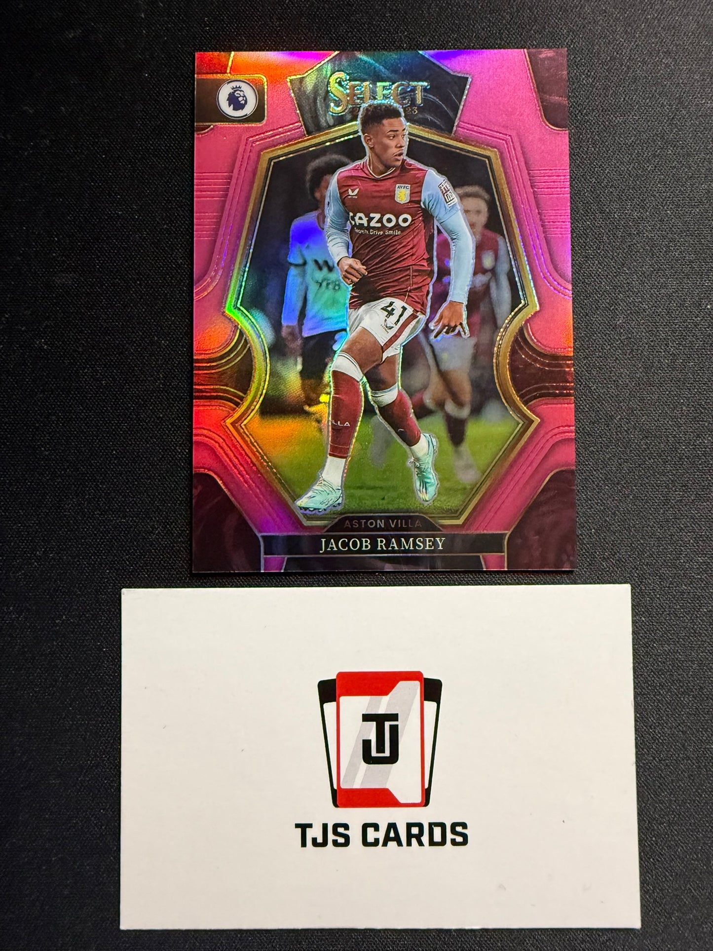 Jacob Ramsey - Pink /99 - Panini Select Premier League 2022/23