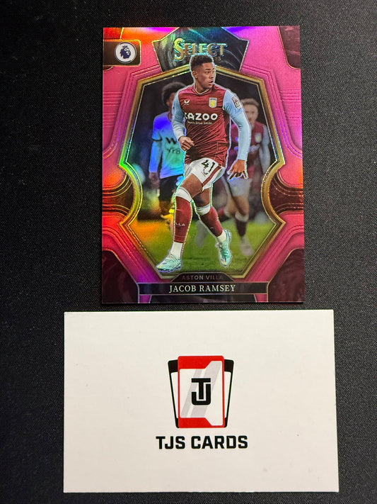 Jacob Ramsey - Pink /99 - Panini Select Premier League 2022/23