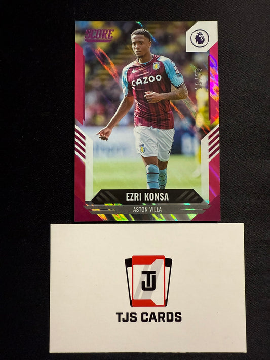 Ezri Konsa - Pink /25 - Panini Score Premier League 2021/22