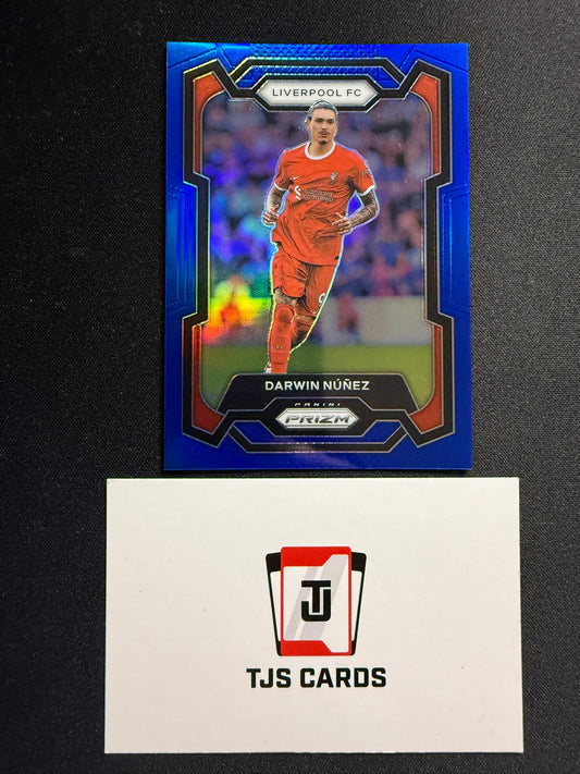Darwin Nunez - Blue /299 - Panini Prizm Premier League 2023/24