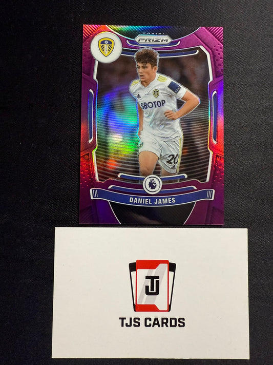 Daniel James - Purple /99 - Panini Prizm Premier League 2021/22