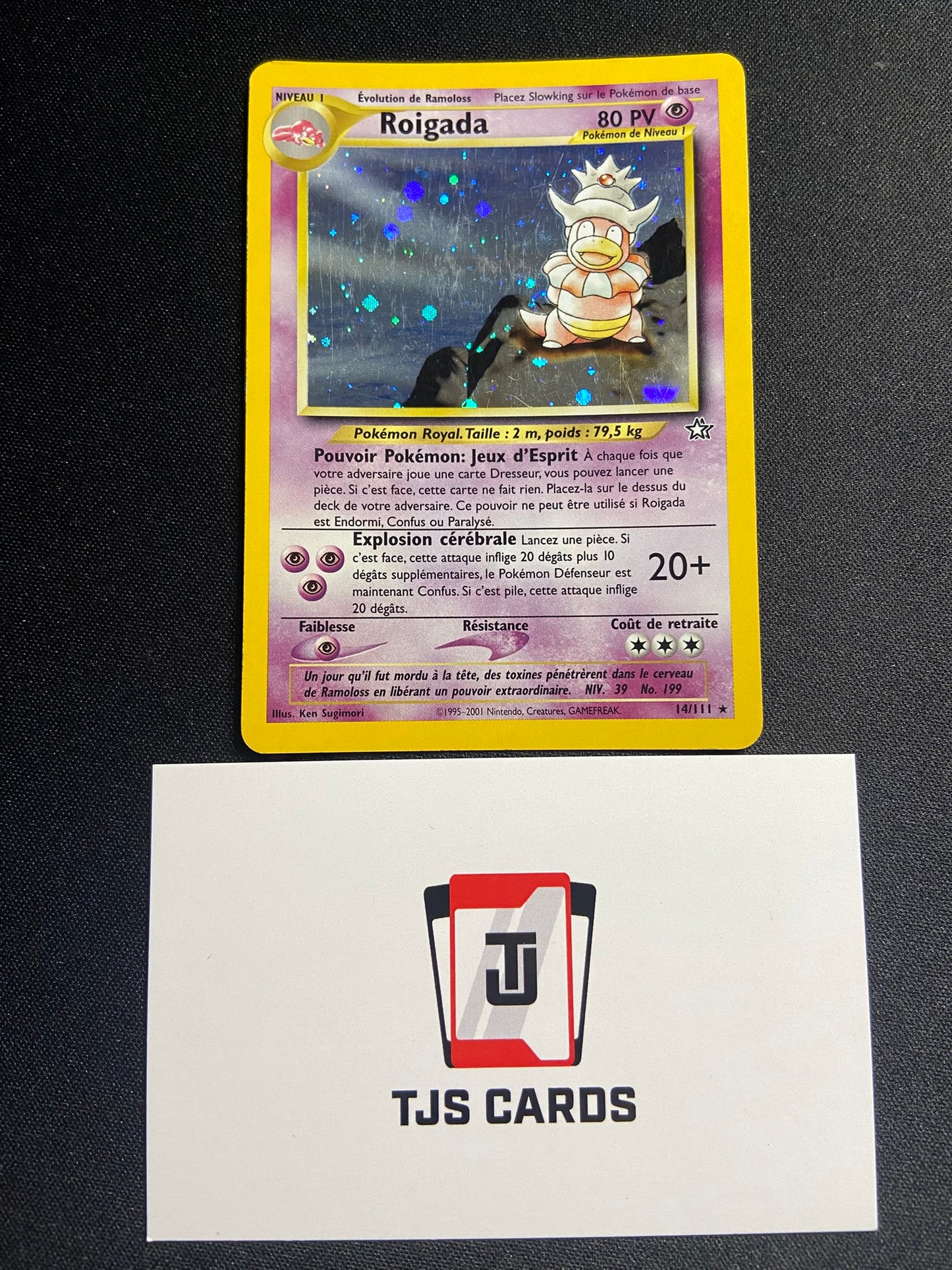 Slowking (Roigada) - Holo - French Neo Genesis 14/111 - LP - Pokemon