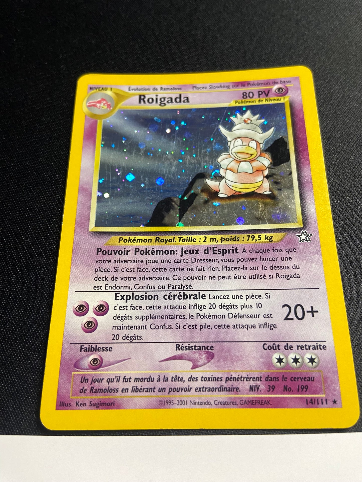 Slowking (Roigada) - Holo - French Neo Genesis 14/111 - LP - Pokemon