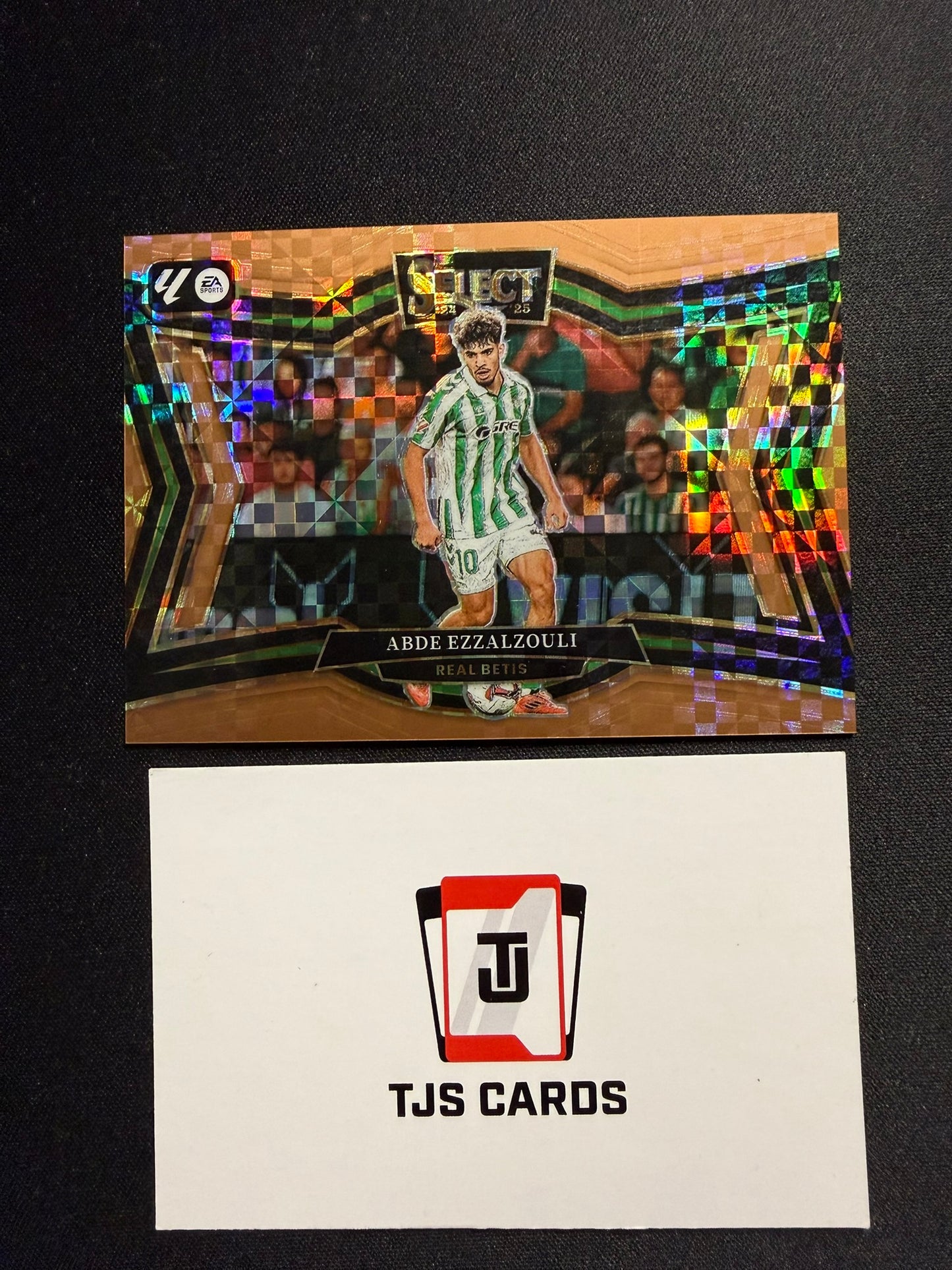 Abde Ezzalzouli - Bronze Checker Field Level /59 - Panini Select La Liga 2024/25