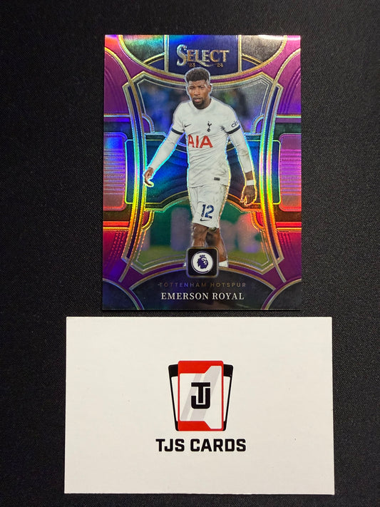 Emerson Royal - Purple /149 - Panini Select Premier League 2023/24