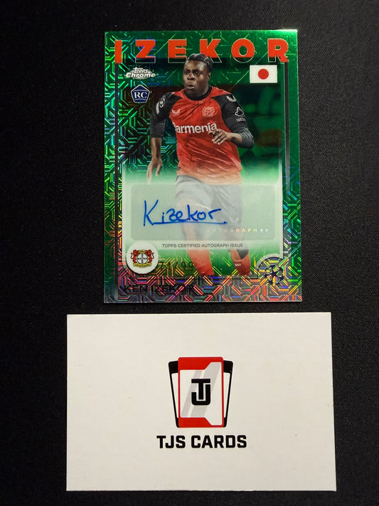 Ken Izekor - Rookie Green Mojo Auto /99 - TOPPS UCC Japan 2024/25