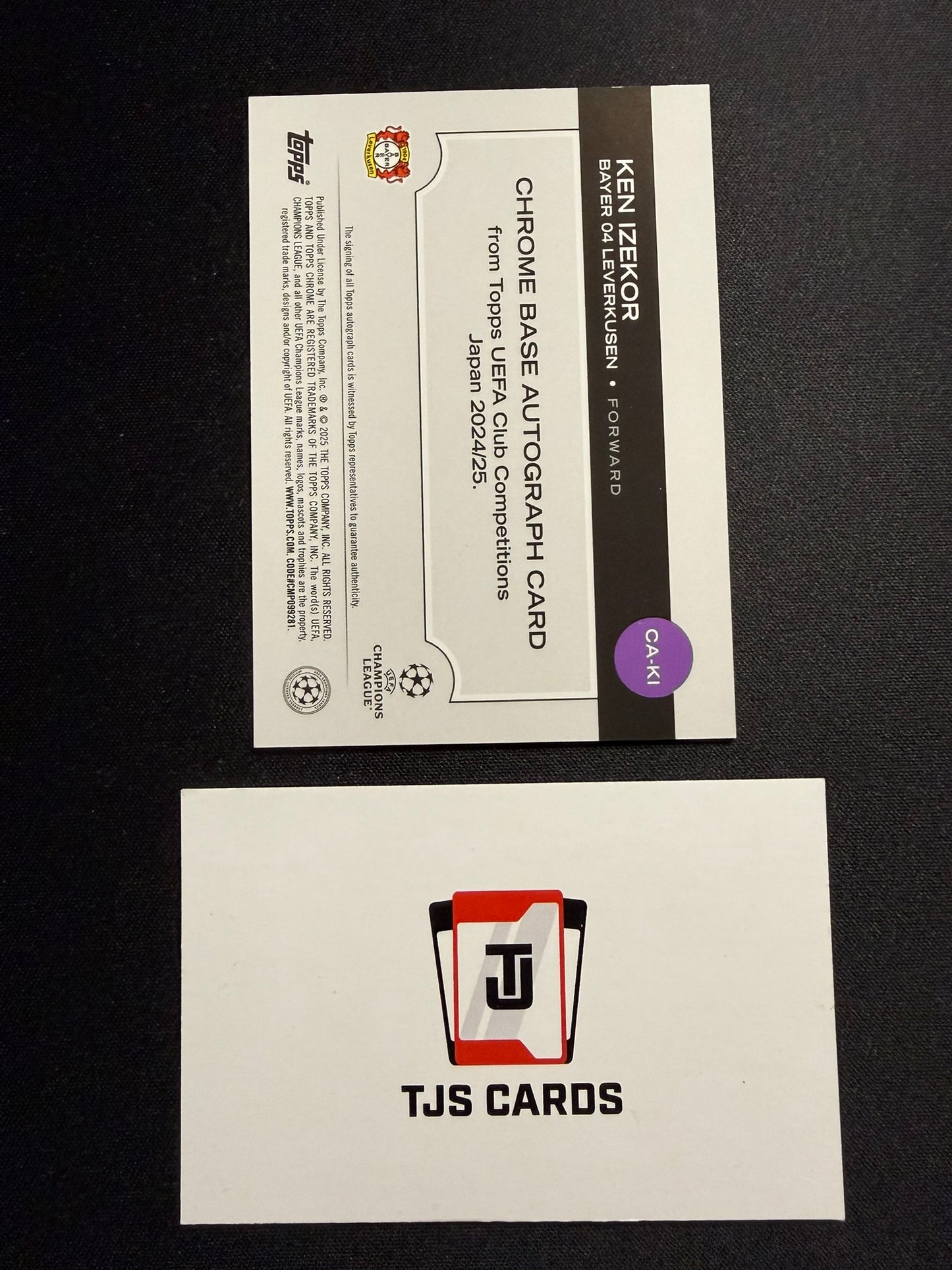 Ken Izekor - Rookie Green Mojo Auto /99 - TOPPS UCC Japan 2024/25