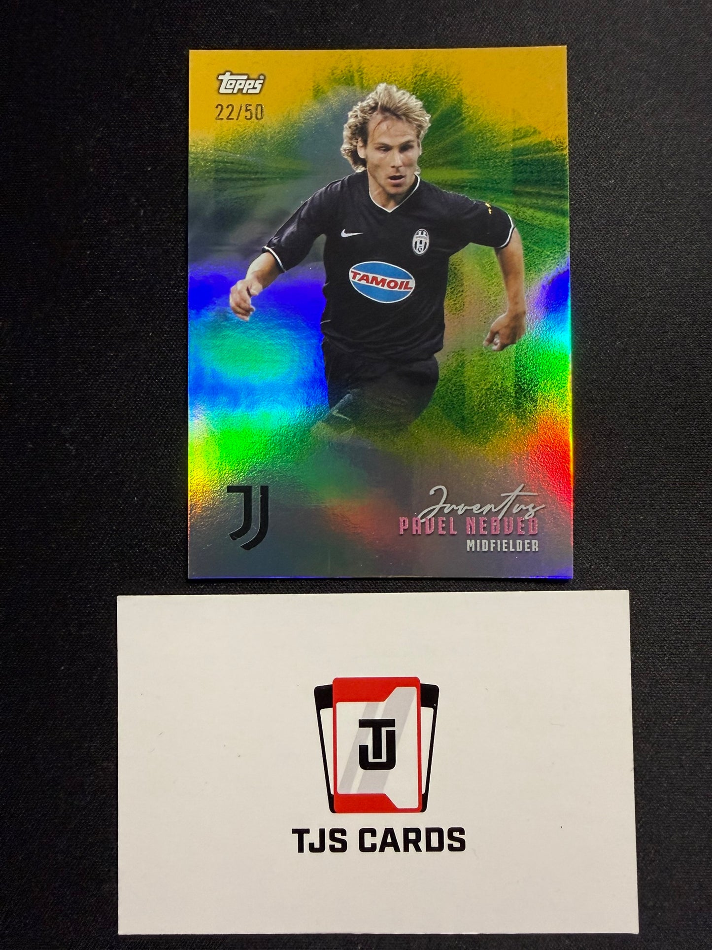 Pavel Nedved - Gold /50 - TOPPS Juventus Team Set 2025/26
