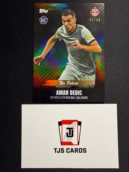 Amar Dedic - Rookie /49 - TOPPS FC Salzburg Team Set 2022/23